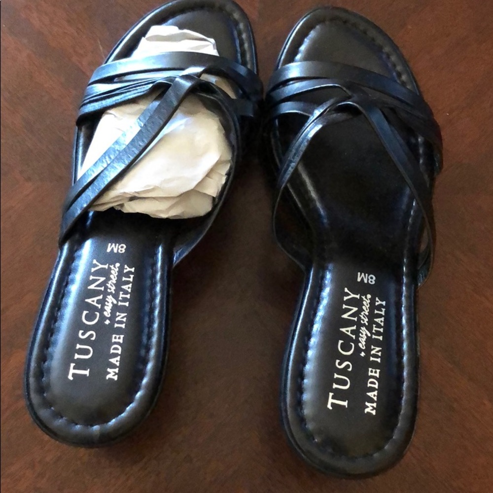 Tuscany Black sandals